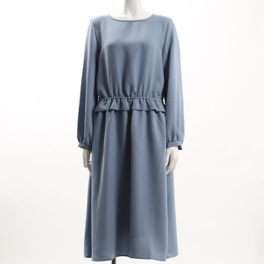 ウエスト切替デザインワンピース