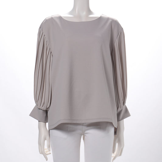 袖プリーツデザインカットソー