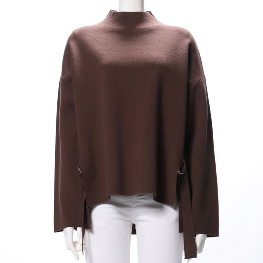 サイドスリットデザインニット