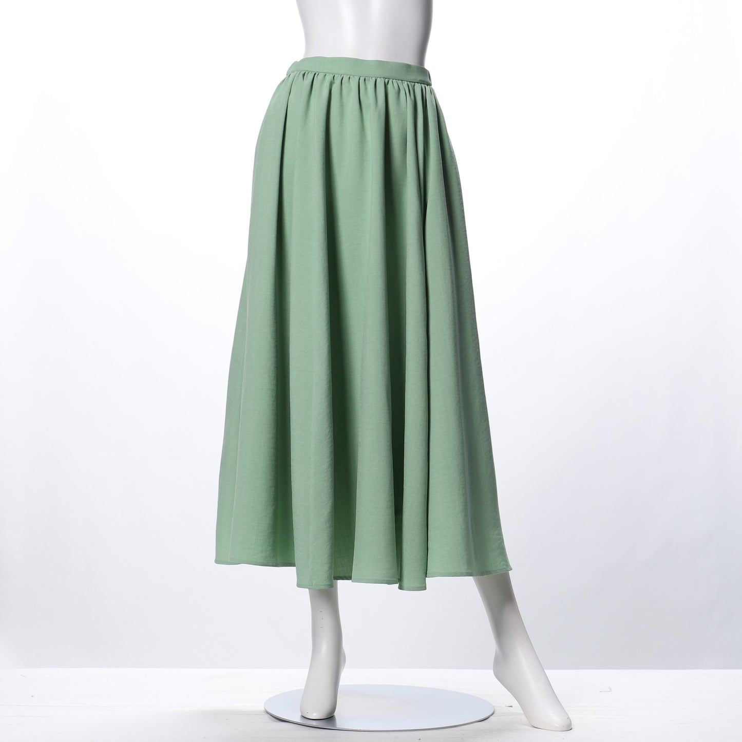 ギャザーフレアスカート