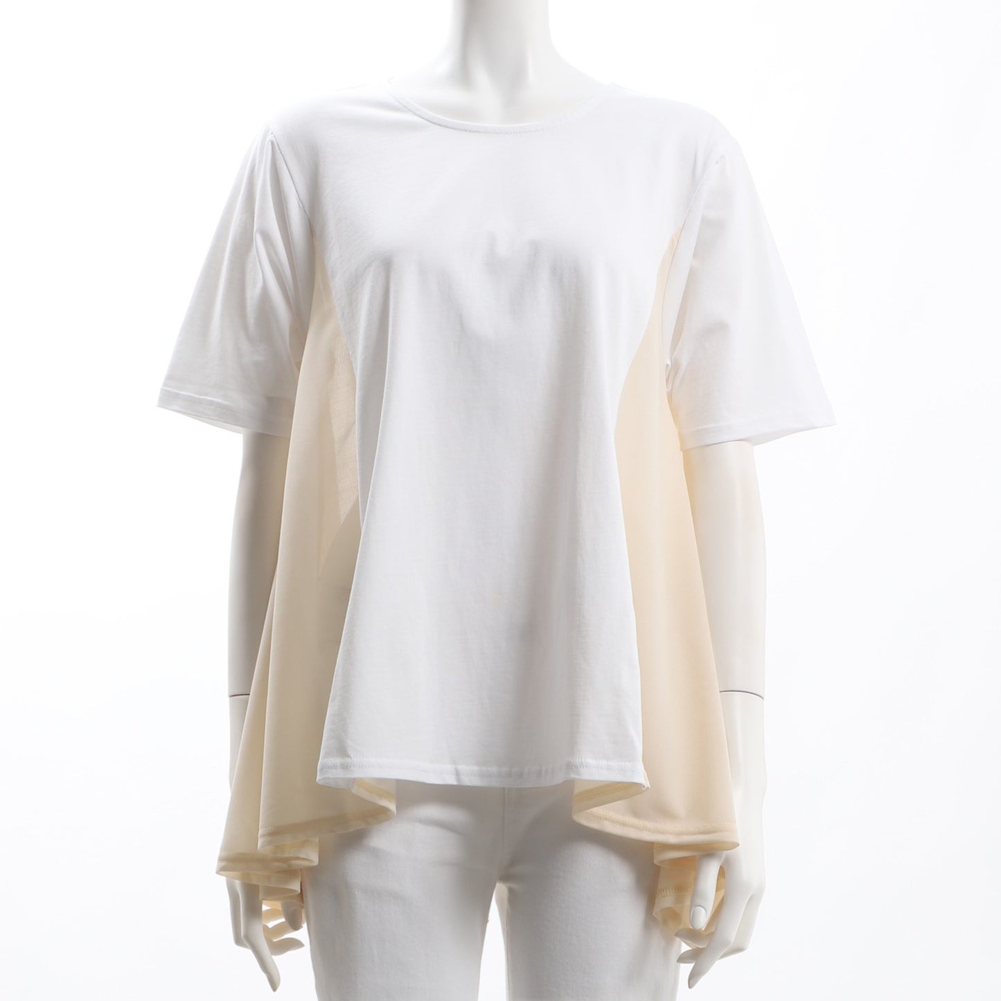 サイドデザインカットソー