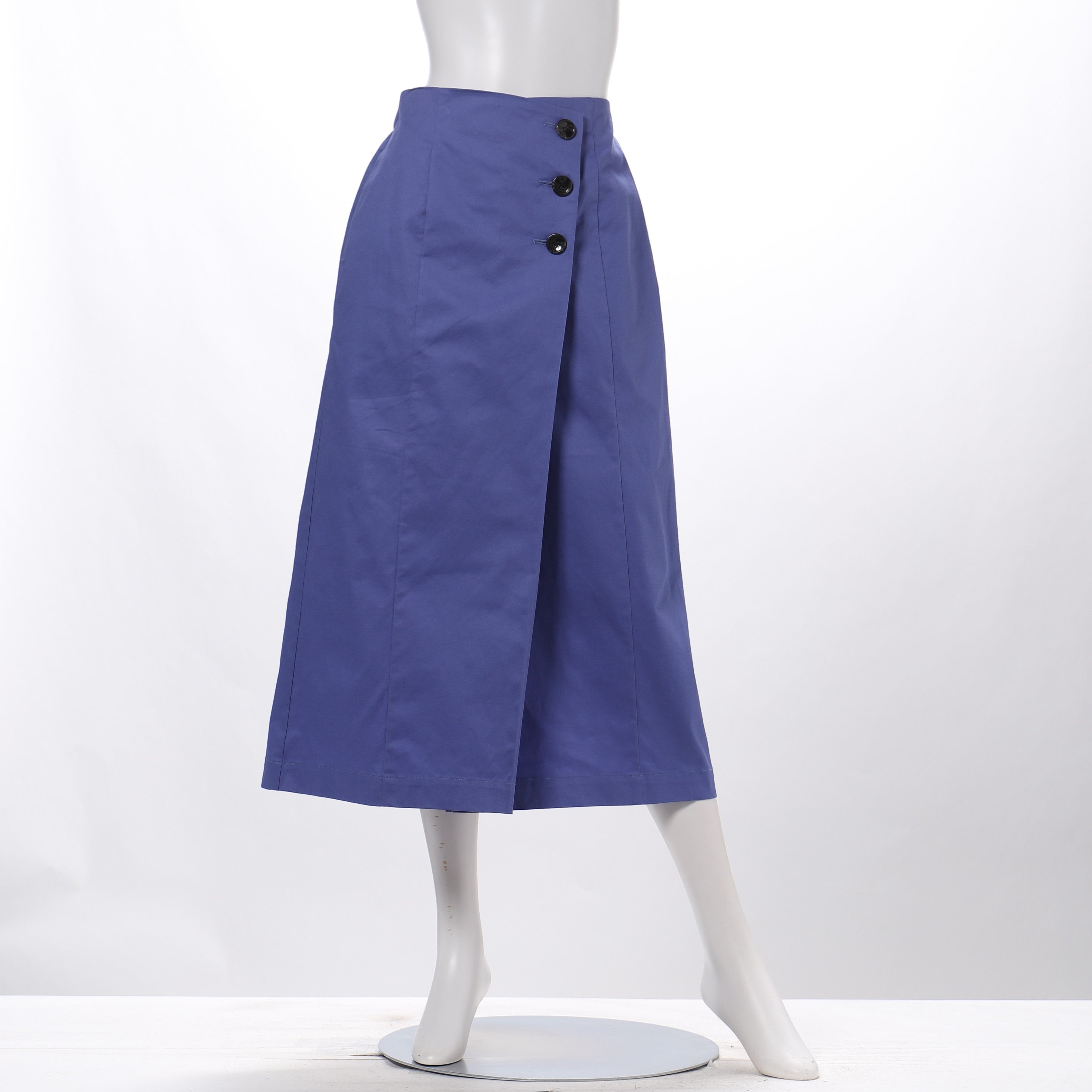 ウエストデザインラップ風タイトスカート