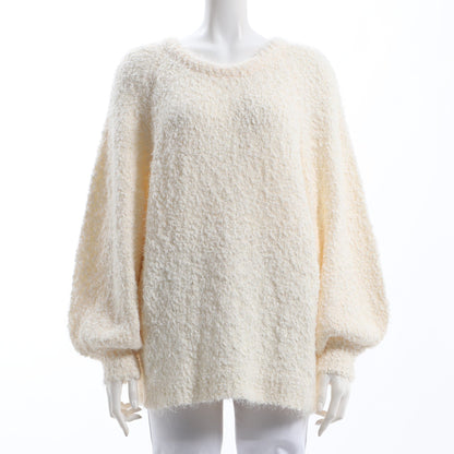 ふわふわニットプルオーバー