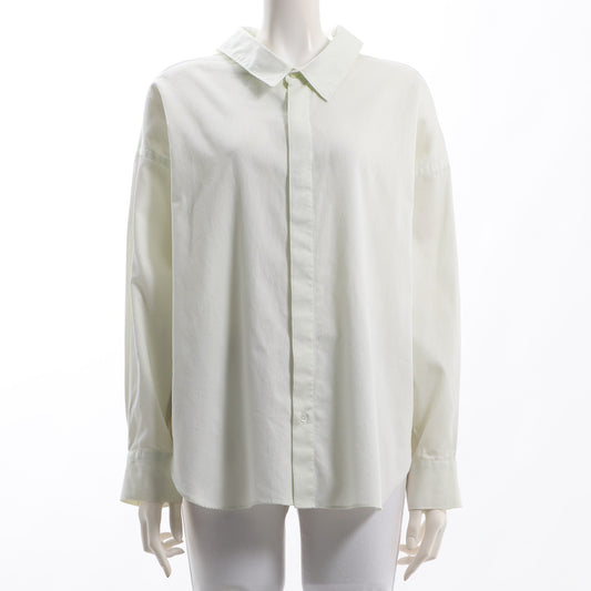 比翼仕立てレギュラーカラーシャツ