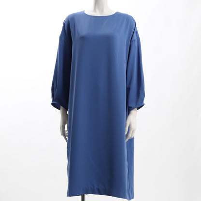 ふんわり袖ストレートワンピース