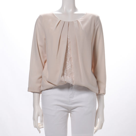 ストレッチシフォンタックデザインブラウス