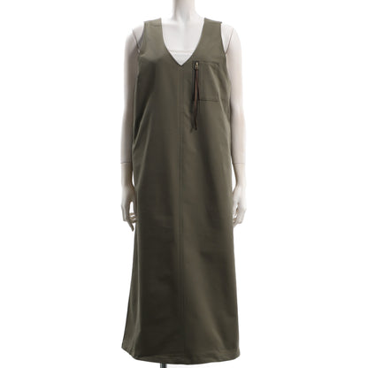 フロントジップポケットジャンパースカート