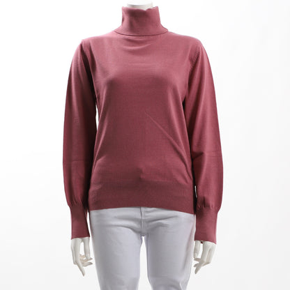 ストレッチヤーンタートルネックニット