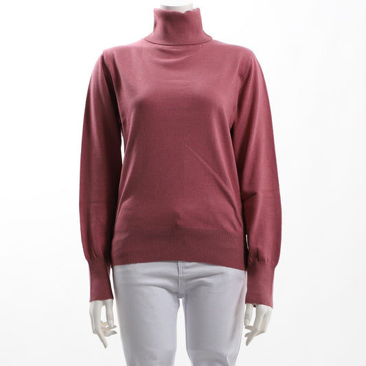 ストレッチヤーンタートルネックニット