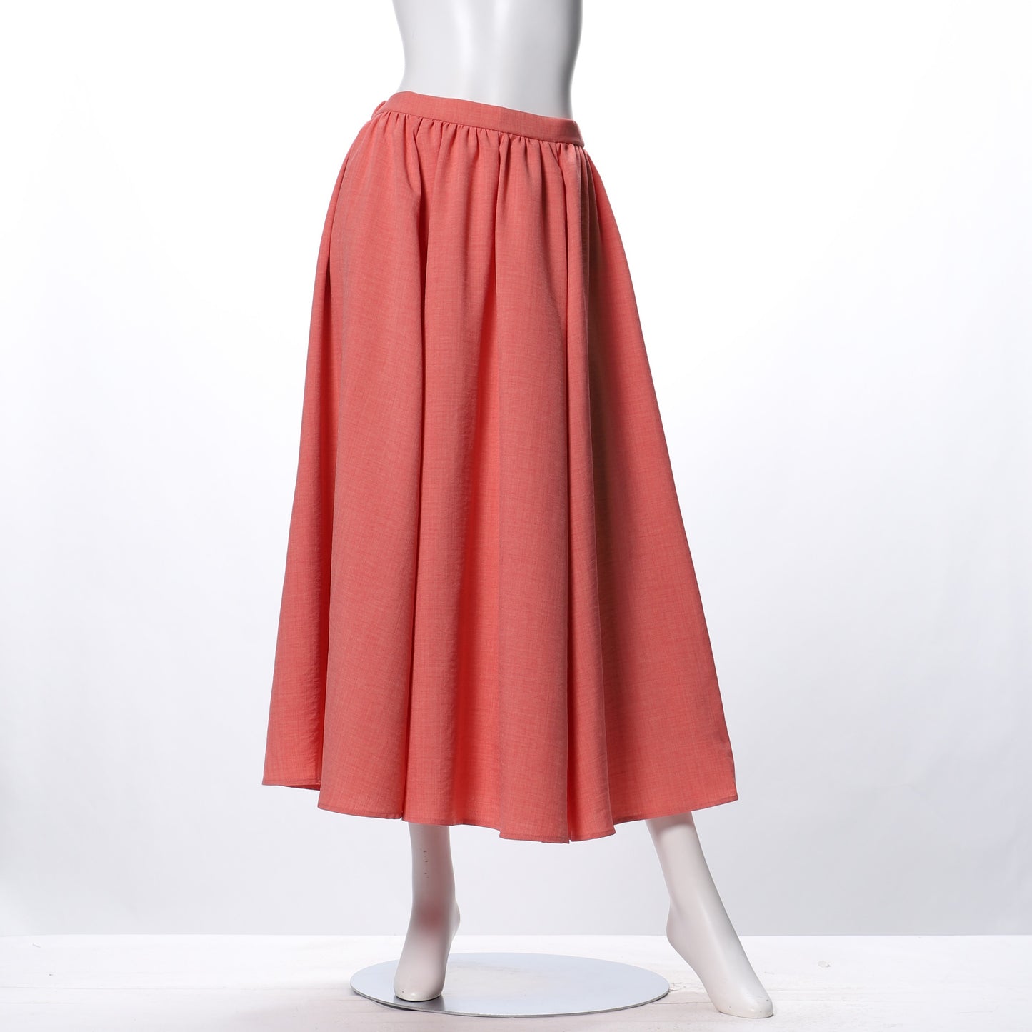 ギャザーフレアスカート