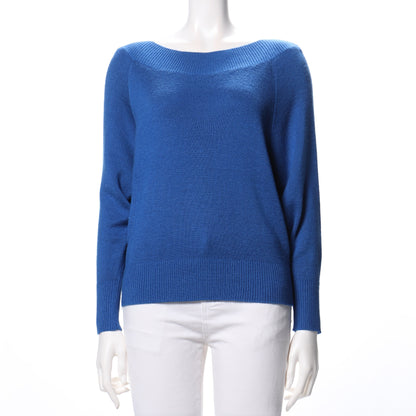 ボートネックドルマンスリーブニット