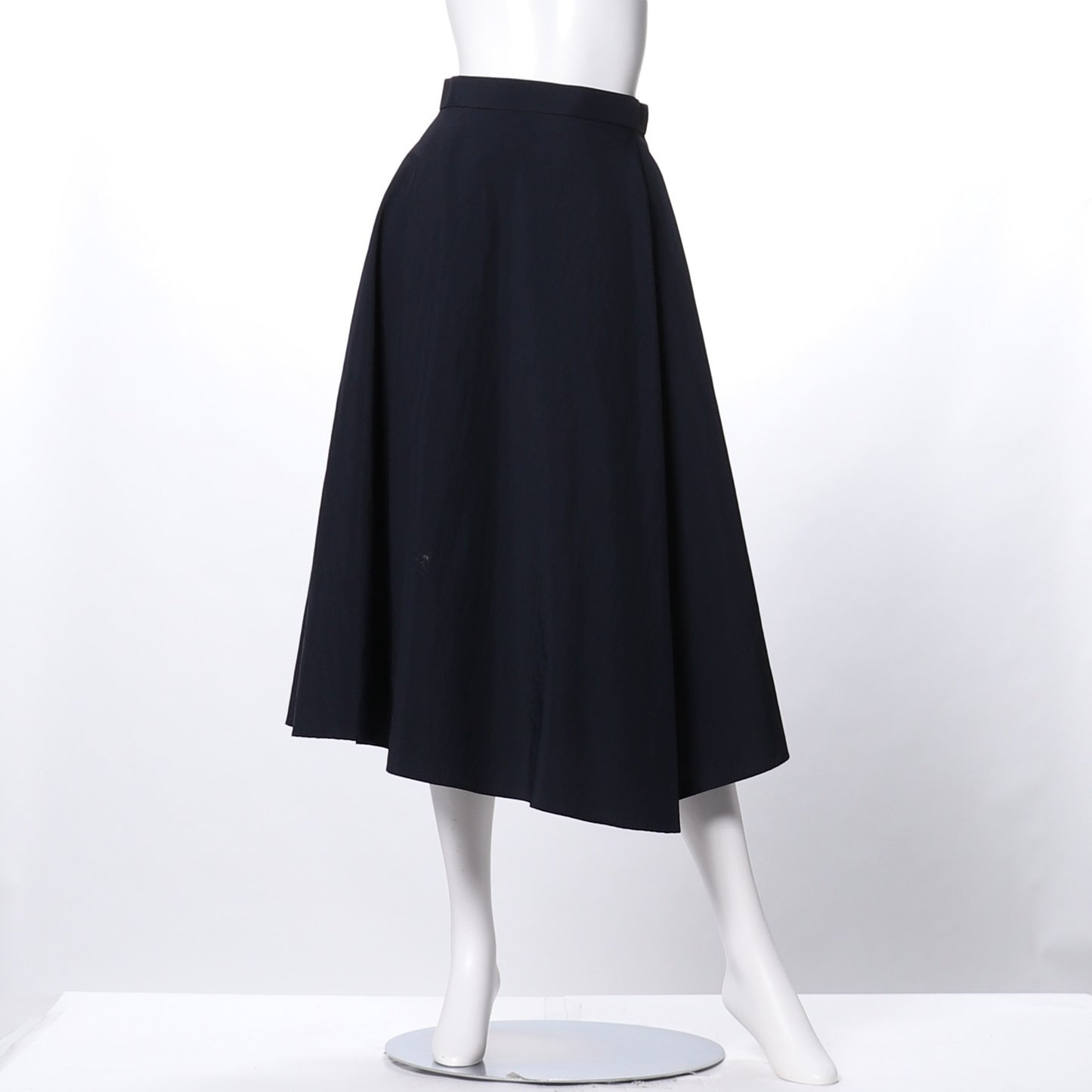 ナイロンプレインタスランアシンメトリースカート