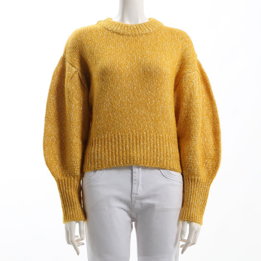 ボリューム袖ニット