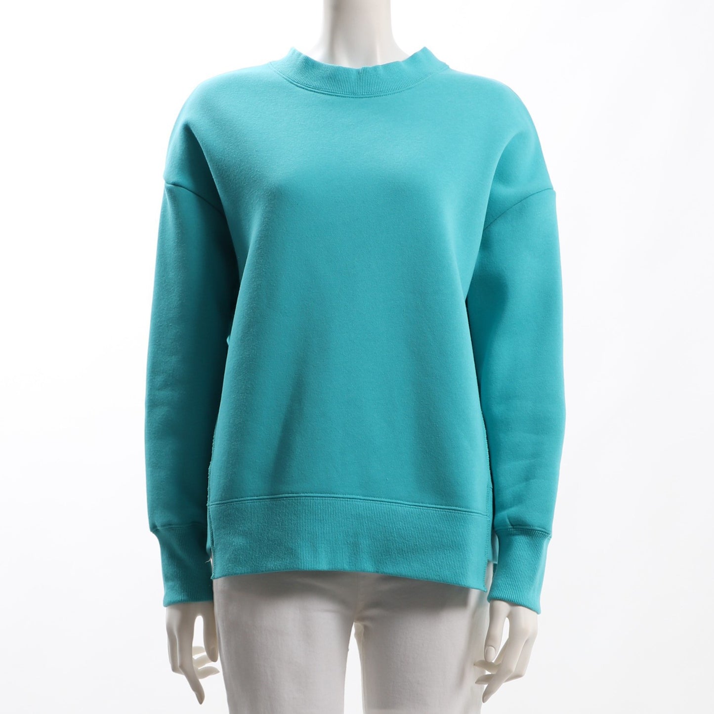 裏起毛地厚プルオーバー