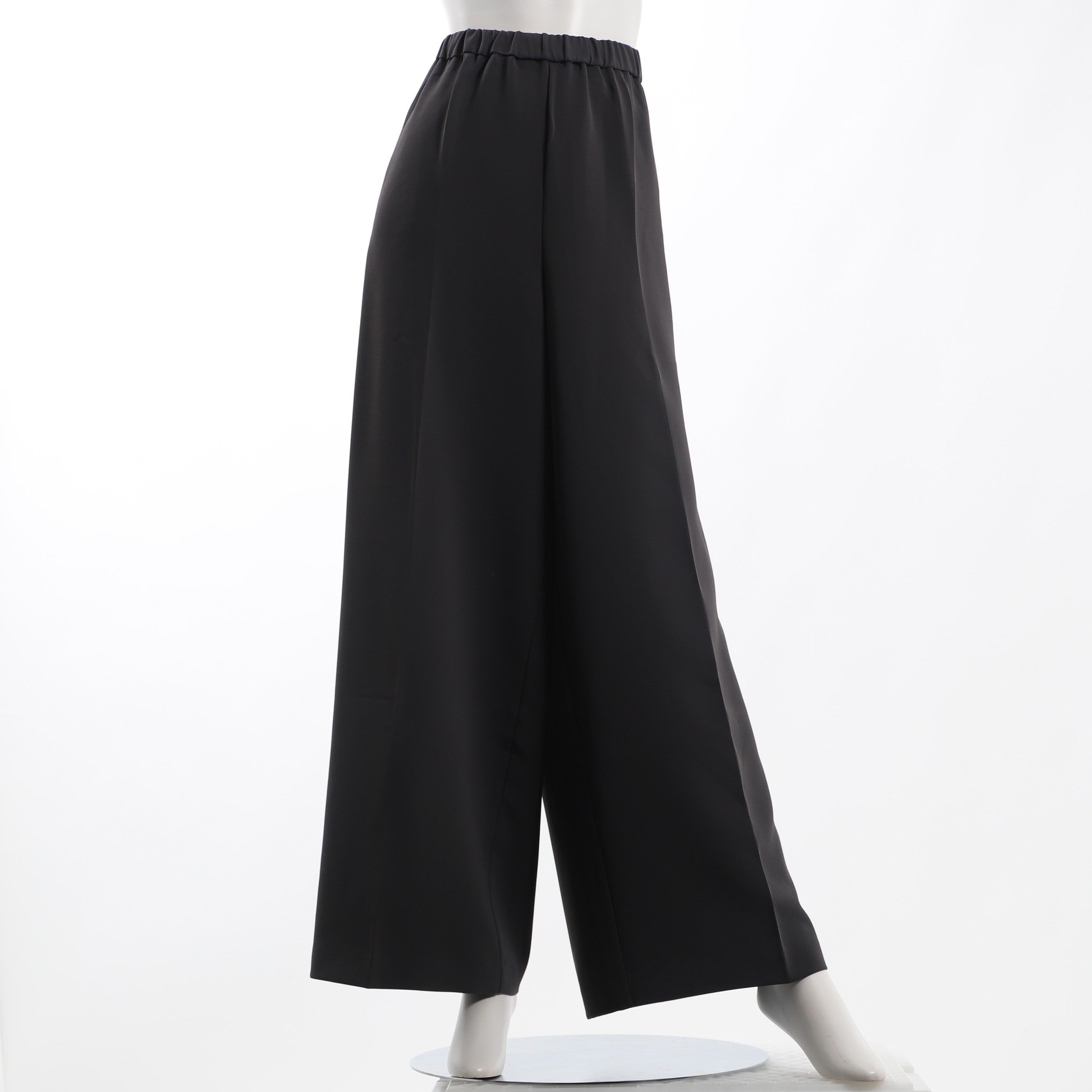 ウエスト総ゴムフレアパンツ