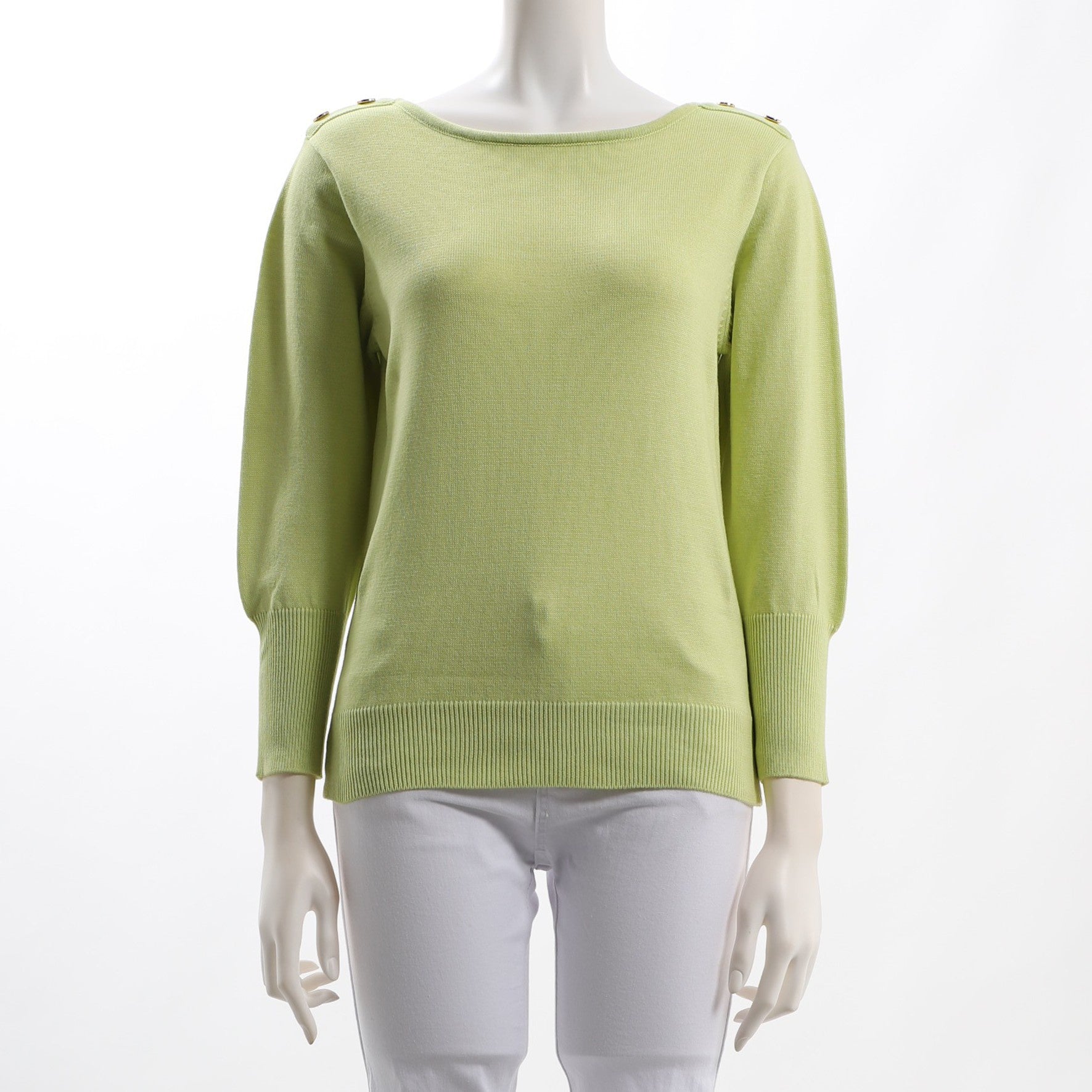 ボートネックニット