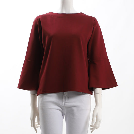 フレアスリーブカットソー