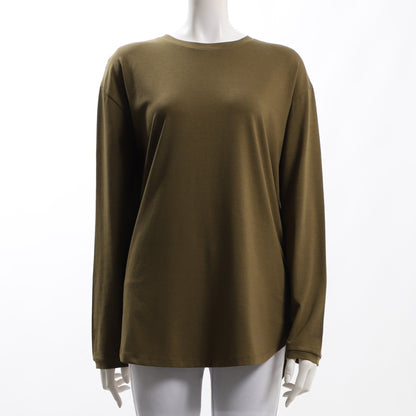 後ろアシメボタンモダールカットソー