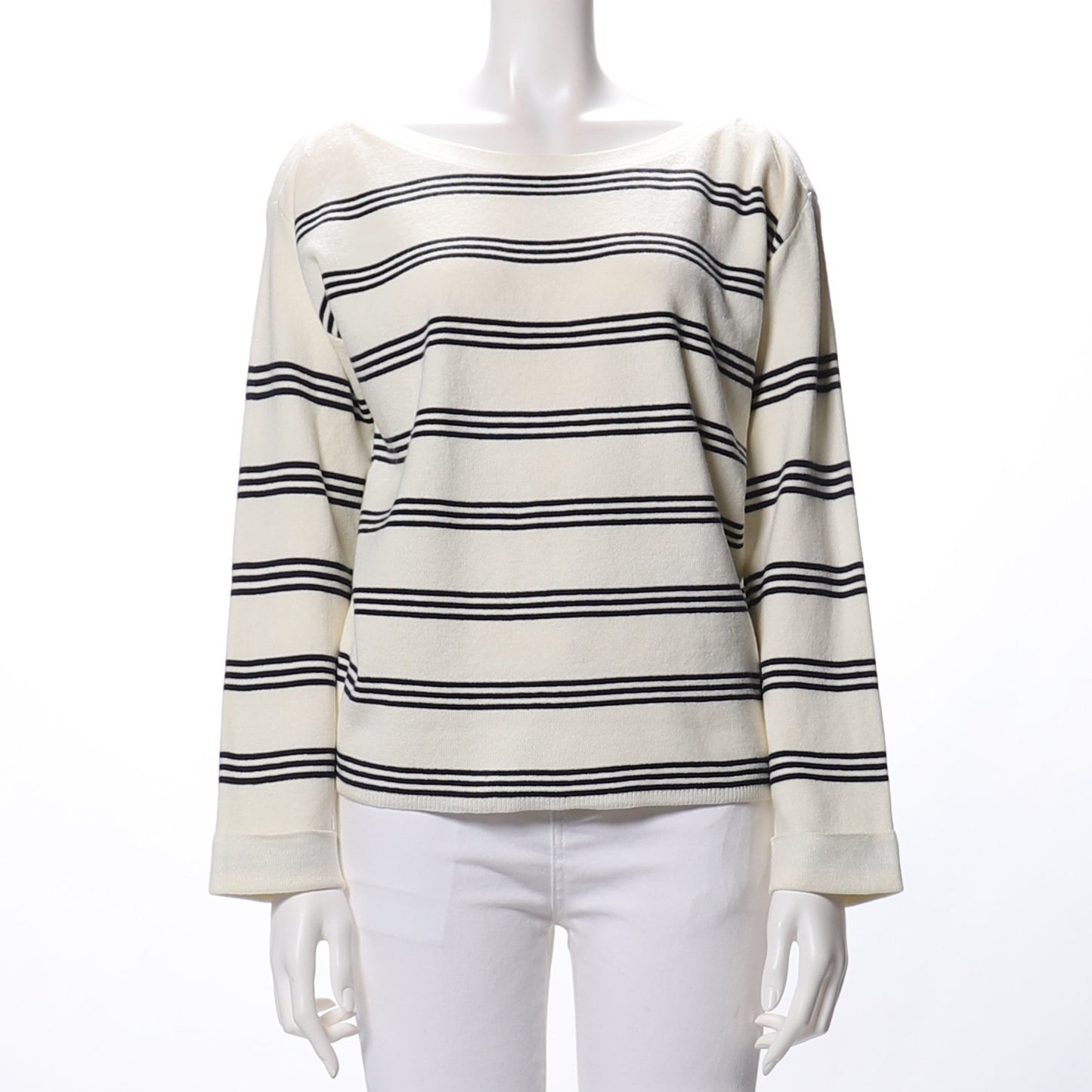 ボーダー柄ニット