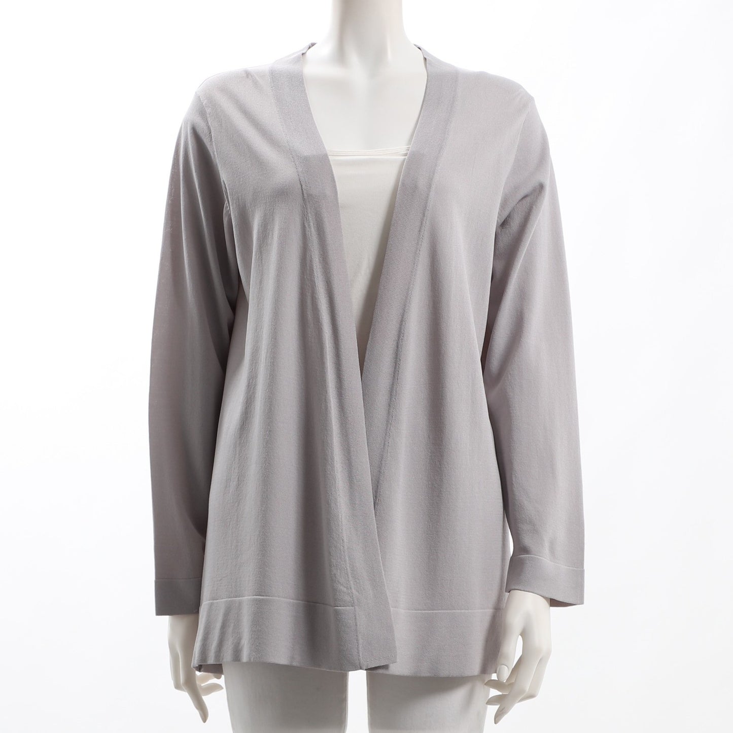 ミドル丈カーディガン