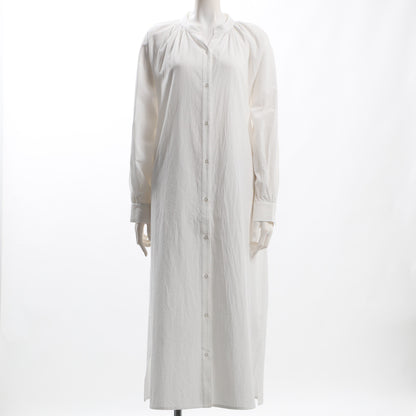 オープンフロントネックワンピース