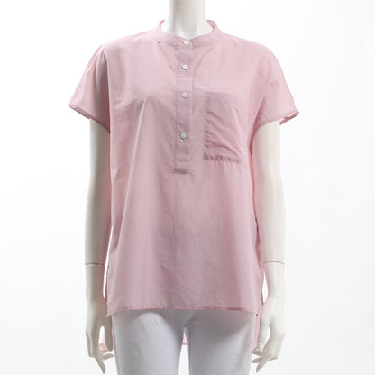 バンドカラーシアーブラウス