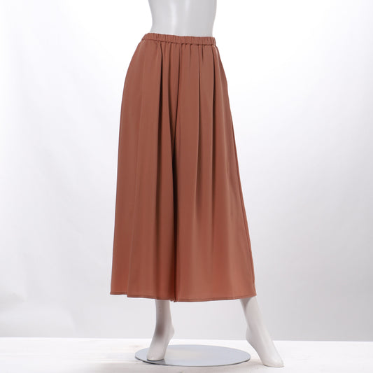 ウエストゴムデザインフレアパンツ