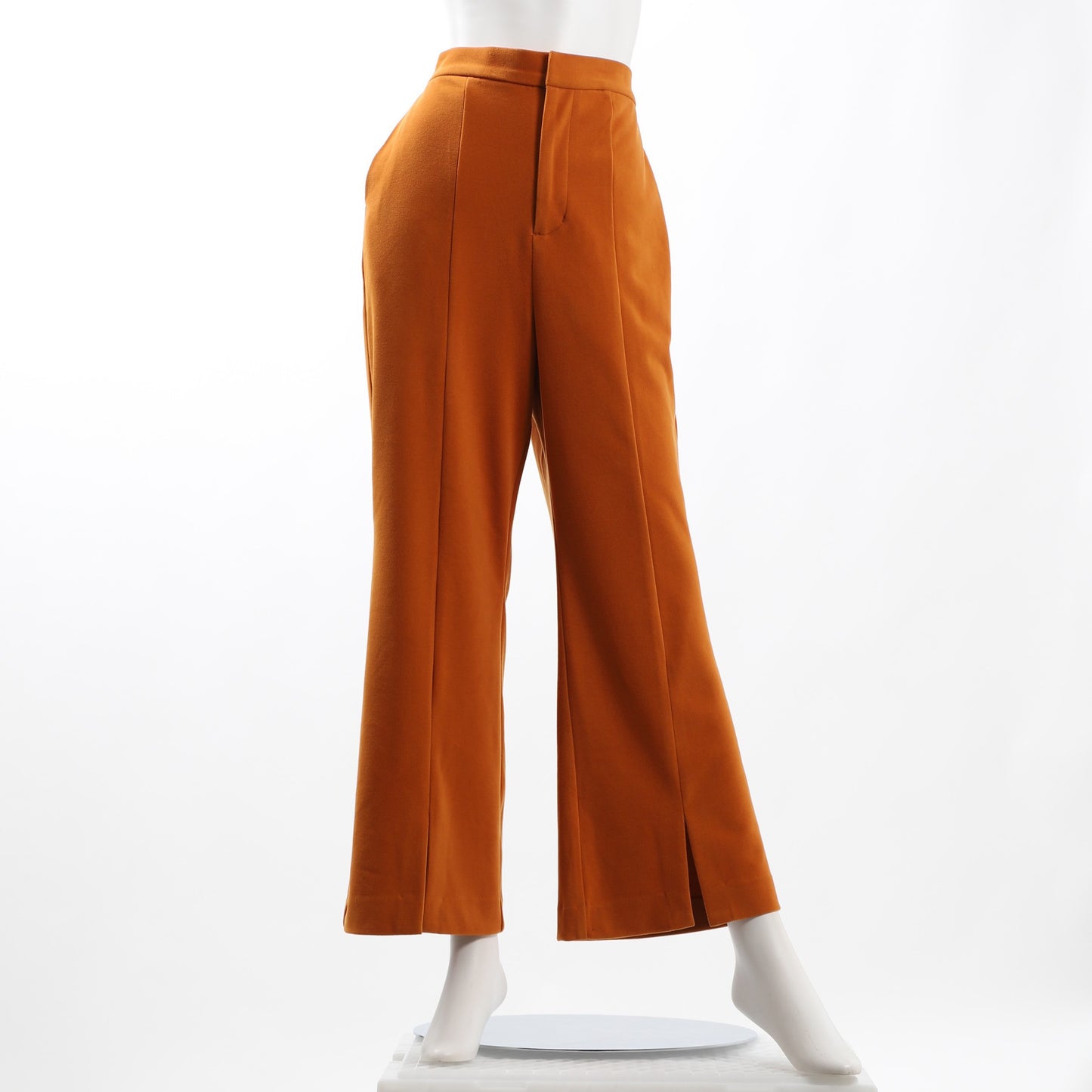 センターシームスリットワイドパンツ