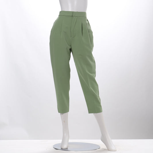 ウエストツータックテーパードパンツ