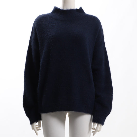 ドロップショルダーオフネックニット