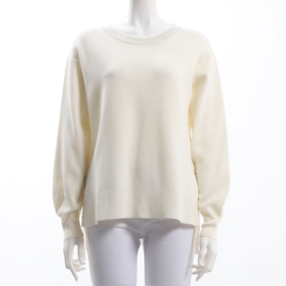 サイドベルトバックテールニット