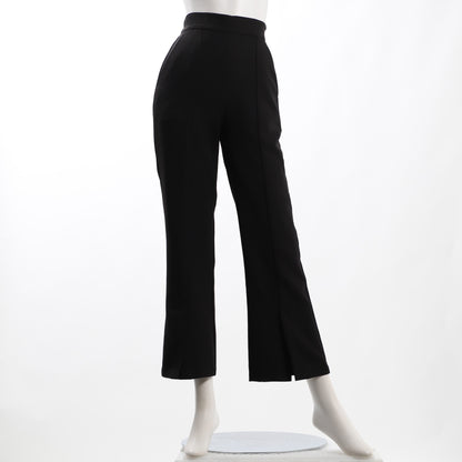 フロントスリットセンターシームフレアパンツ
