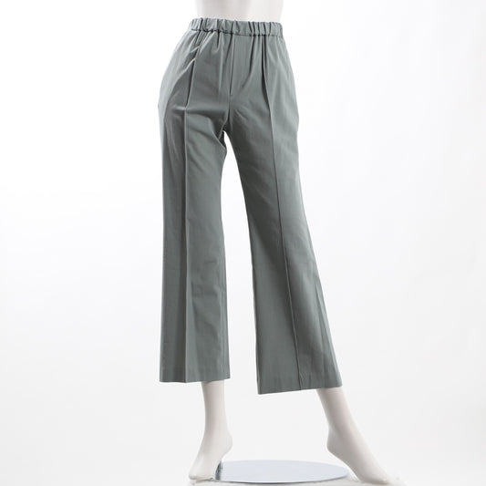 ウエストゴムセンターシーム入りワイドパンツ