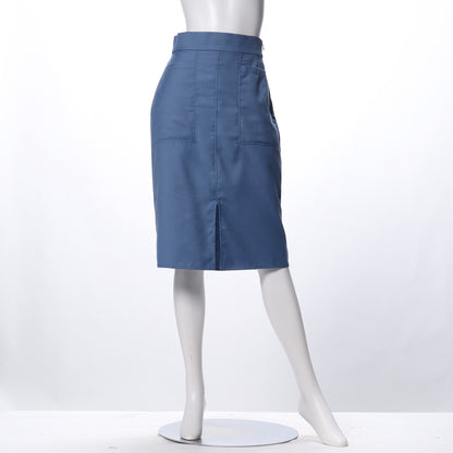 フロントスリットポケットデザインタイトスカート