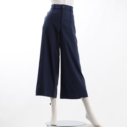 アウトポケット付きワイドパンツ