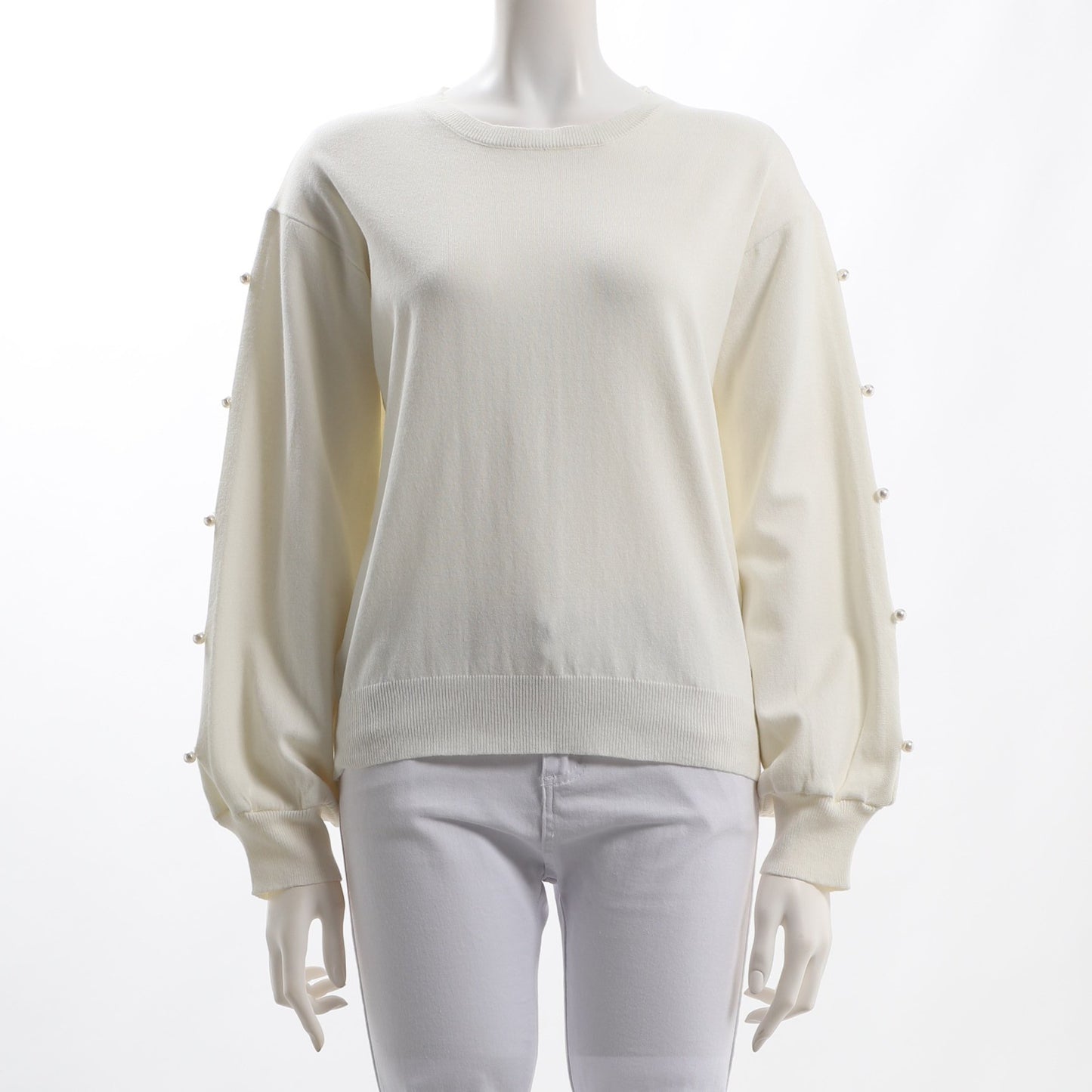 パールスリットシフォンニット