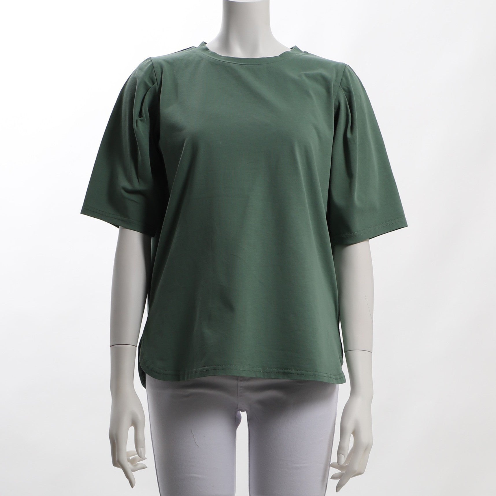 ふんわりお袖サイドスリットカットソー