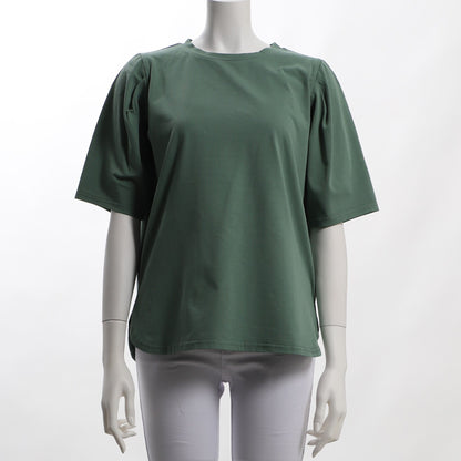 ふんわりお袖サイドスリットカットソー