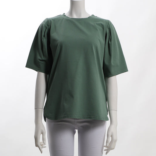 ふんわりお袖サイドスリットカットソー