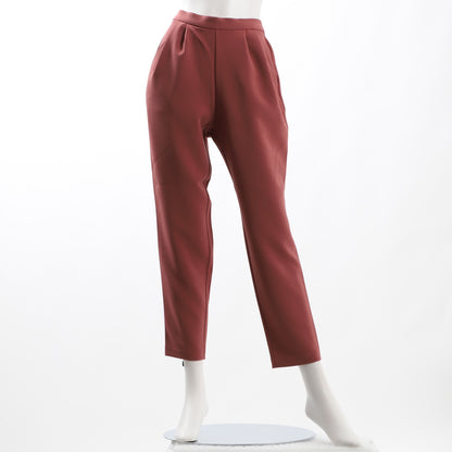 バックゴムタックテーパードパンツ