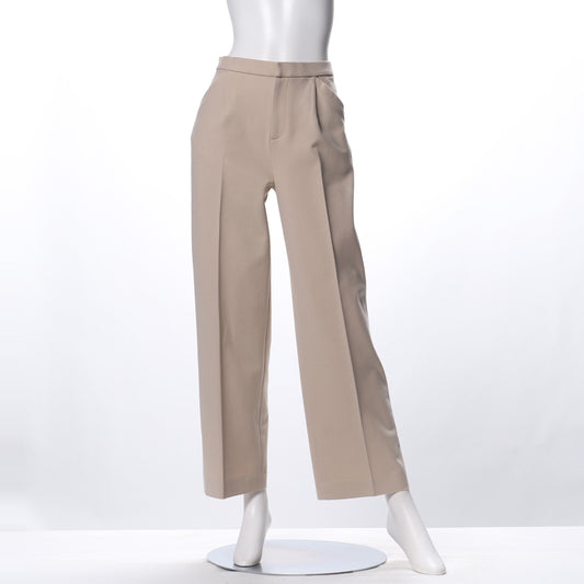 センタープレスストレートパンツ