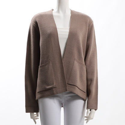 アウトポケットニットカーディガン