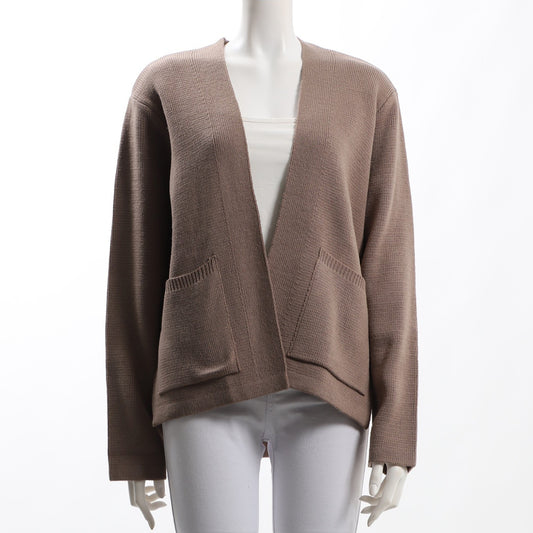 アウトポケットニットカーディガン