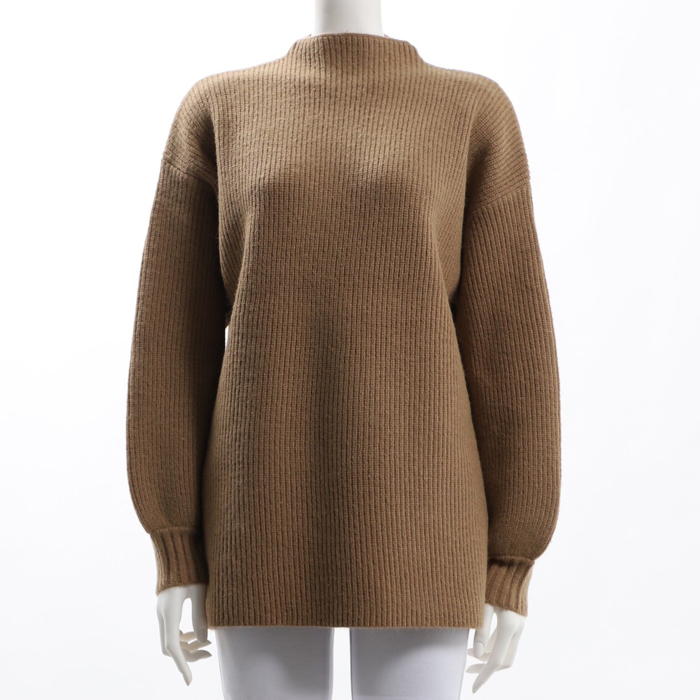 ドロップショルダーオフネックニット