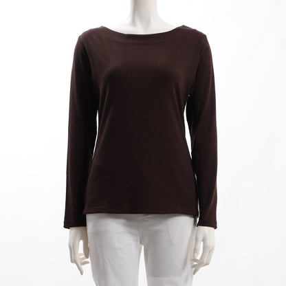 ドットボタンカットソー