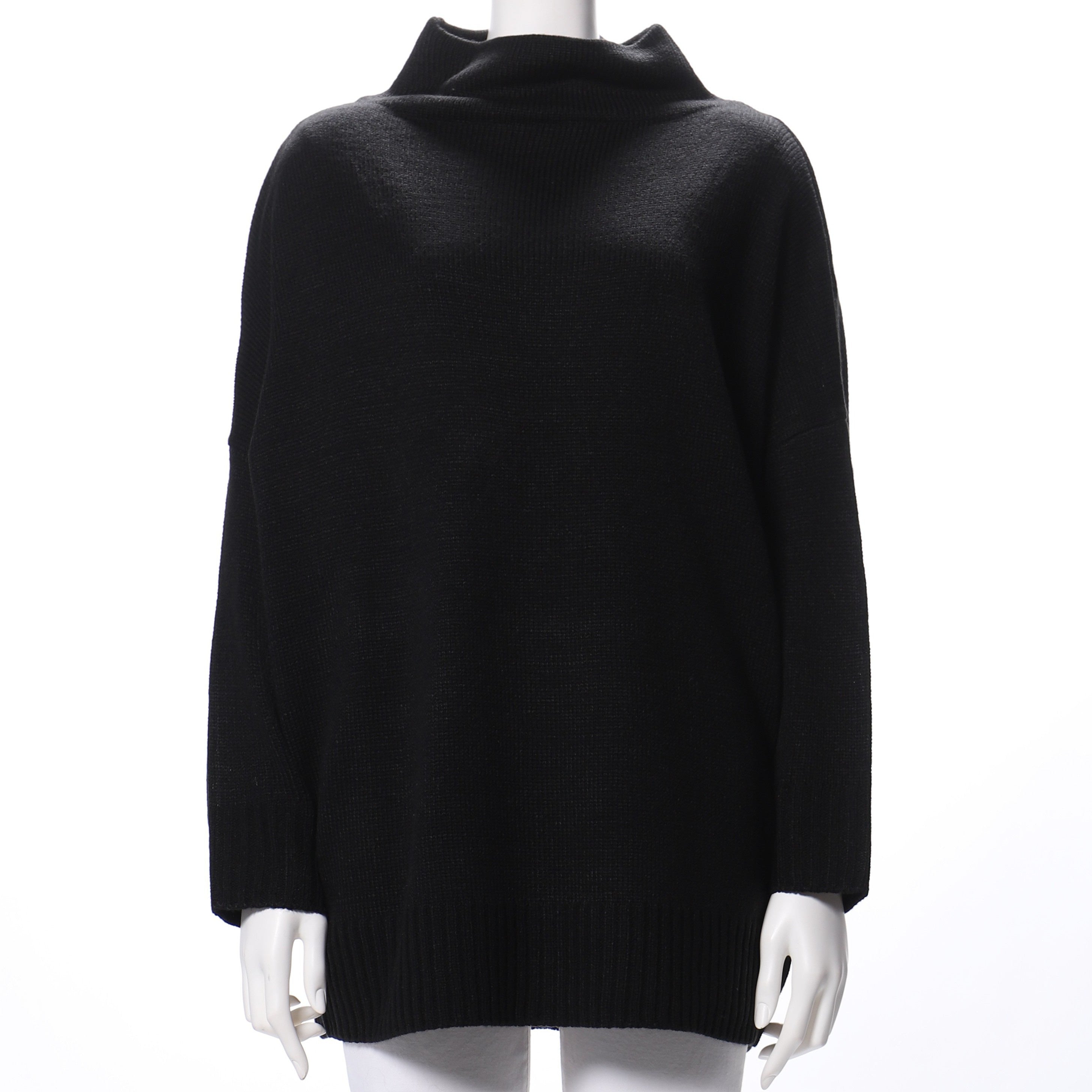 ドロップショルダーオフネックニット