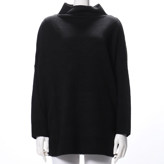 ドロップショルダーオフネックニット