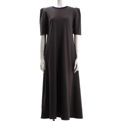 肩タック2WAYフレアAラインワンピース