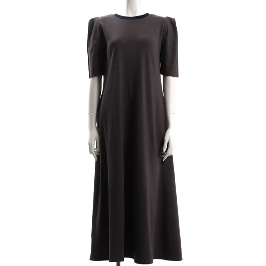 肩タック2WAYフレアAラインワンピース