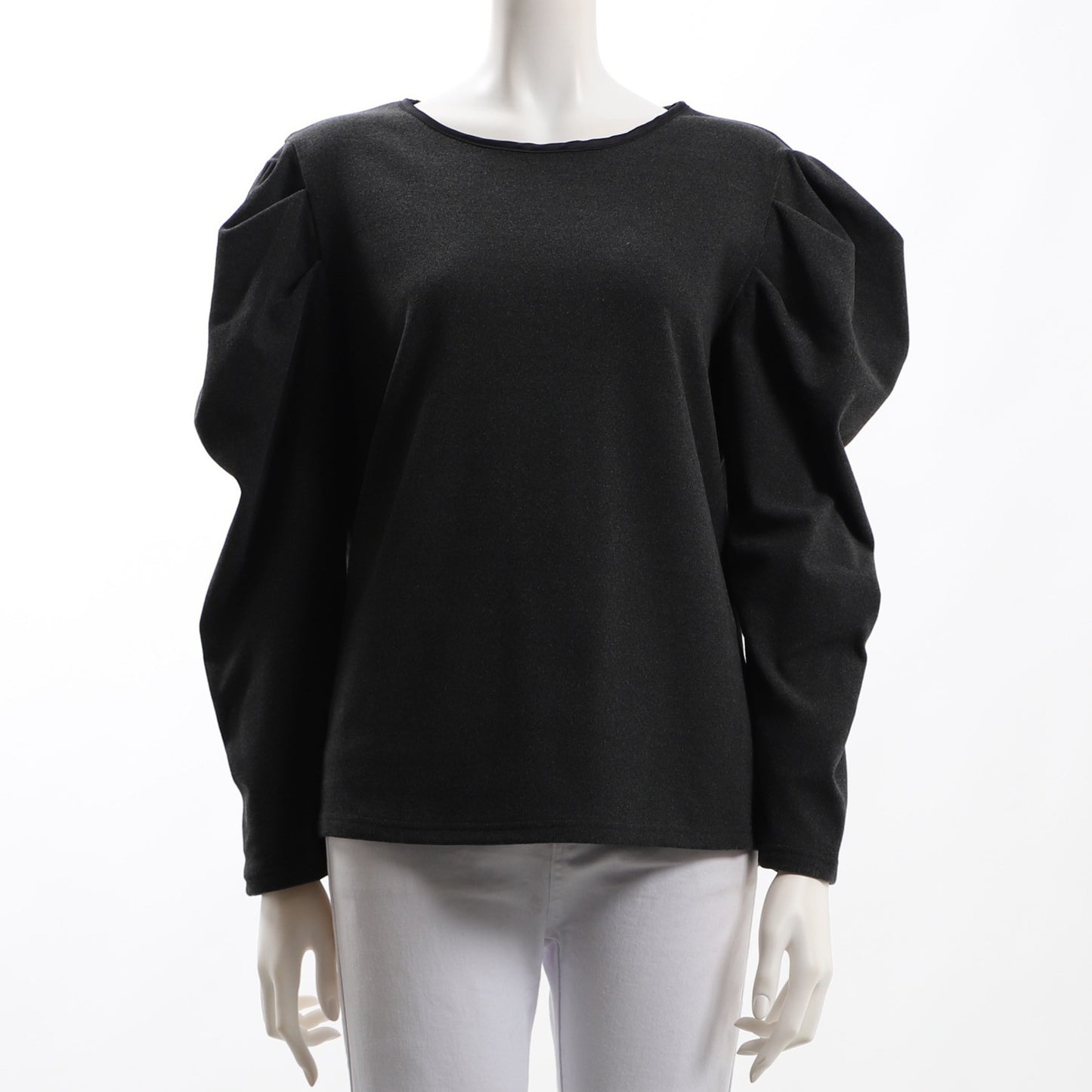 ネックラインパイピングパワショルカットソー